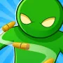 Arcade action puzzle game 3D Bullet Bender allows players steer projectiles after firing. Adjust trajectory to avoid obstacles, reach the goal, and defeat foes.