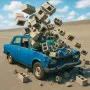 Car Crash Test: Abandoned City is a car destruction simulation game in a deserted city environment. Players control various types of cars, crashing into obstacles, walls, or heavy objects, or engaging in strong collisions to test the car's endurance. This is a highly entertaining game, focusing on realistic collision physics and bringing a 