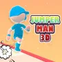 Jumper Man 3D is an exciting action-skill game where players control a 3D character to overcome obstacles, traps, and continuous challenges. The game combines elements of parkour, long jump, balance, and quick reflexes, creating an experience that is both thrilling and entertaining.

