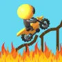 Moto Trials Rush is an extremely addictive off-road motorcycle driving game where you will control an off-road motorbike to overcome dangerous obstacles, steep slopes, deep holes, and obstacles that challenge your reflexes and balancing skills. Designed with vivid 2D graphics and simple but challenging gameplay