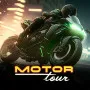 Motor Tour is a high-speed motorcycle racing game with realistic 3D graphics and addictive gameplay. Players will transform into professional racers, conquering hundreds of kilometers of highways and overcoming trucks, cars and obstacles on the road. The special feature of Motor Tour is the perfect blend of
