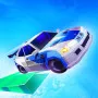 In Ramp Racing 3D, your mission is to navigate race stages, conquer ramps, and aim for the best possible finish time.