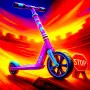 Scooter Touchgrind Tricks 3D is an extremely realistic scooter simulation game, bringing a unique experience to those who love extreme sports and control skills. The game recreates the feeling of driving a scooter with flips, spins, grinds, jumps and many other freestyle techniques. With a vivid 3D perspective and precise touch control system, players can