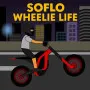 SoFlo Wheelie Life is a motorcycle simulator that emphasises wheelies. Players ride along the road, pop wheelies, and keep position as long as possible.