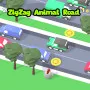 ZigZag Animal Road is a simple yet addictive casual game where players control animals navigating a challenging zigzag path. With fast-paced gameplay and increasing speed, the game provides a thrilling experience as players constantly change direction to avoid falling off the path. Suitable for all ages and especially for those who enjoy quick, entertaining games.

