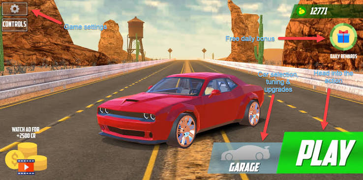 Play GT Traffic Racer for free online.